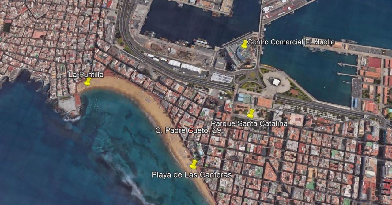 Flatguest Blue Sea - Canteras Beach - Balcony Las Palmas de Gran Canaria Ngoại thất bức ảnh