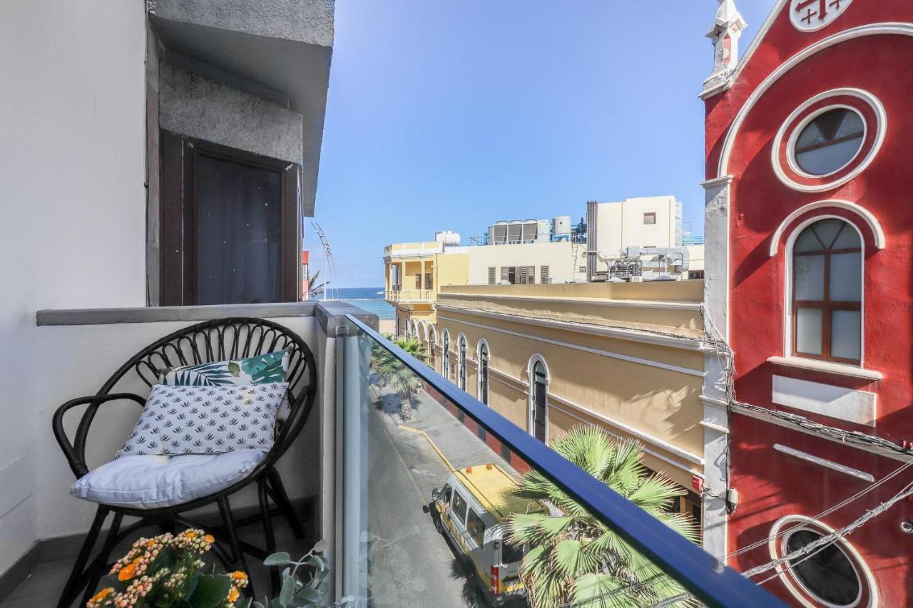 Flatguest Blue Sea - Canteras Beach - Balcony Las Palmas de Gran Canaria Ngoại thất bức ảnh